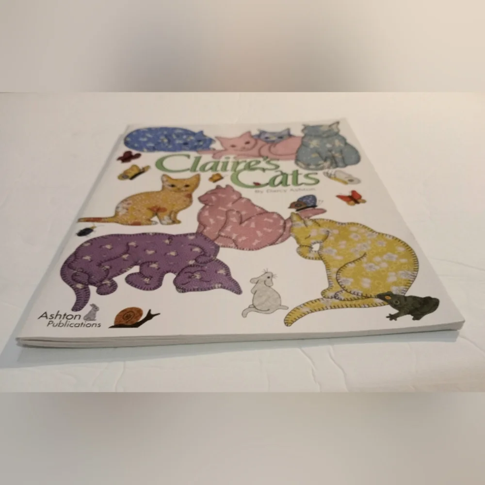Claire's Cats 35 Quilting Designs Book by Darcy Ashton - Picture 5 of 16